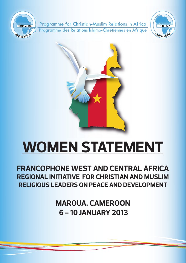 Maroua Women's Statement