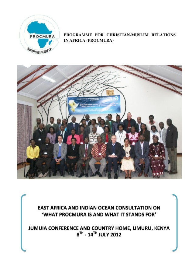 East Africa and Indian Ocean Alumni Consultation Report 2012